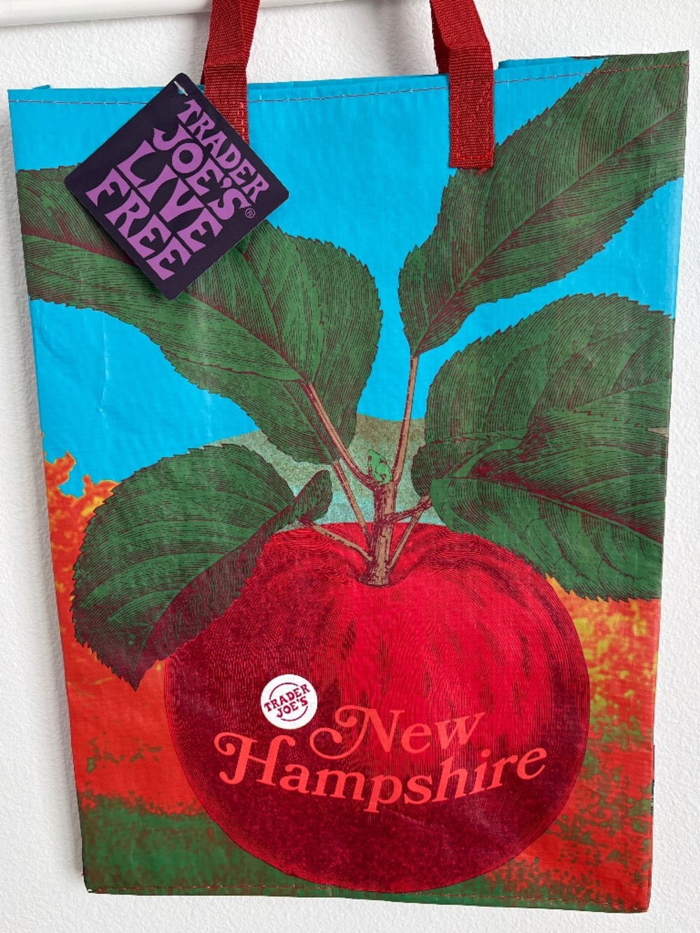 Trader Joes NEW HAMPSHIRE Reusable Bag (NWT)